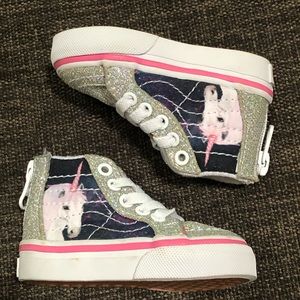 Unicorn Toddler Vans size 2